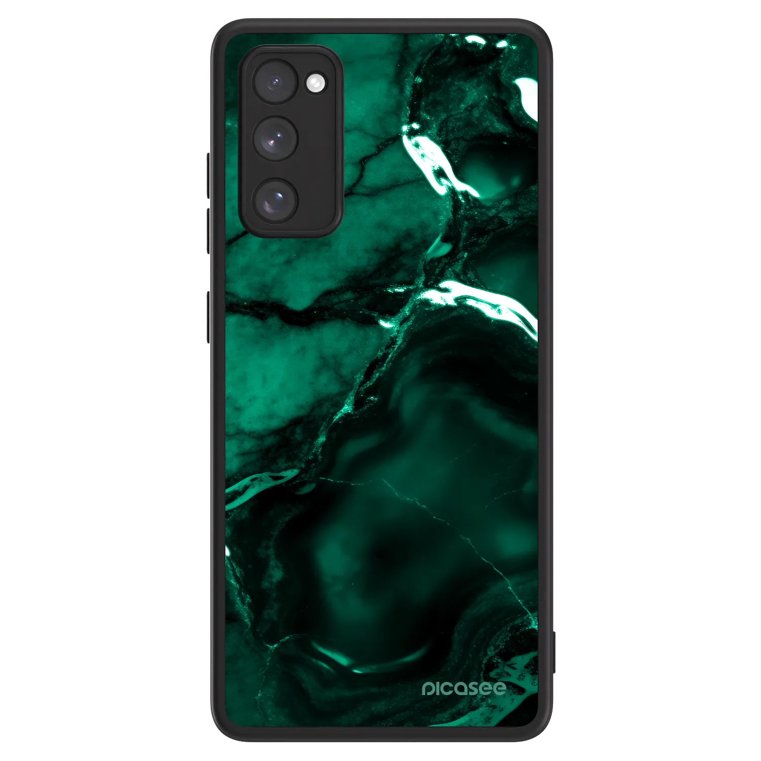Picasee ULTIMATE CASE PowerShare za Samsung Galaxy S20 FE - Dark emerald