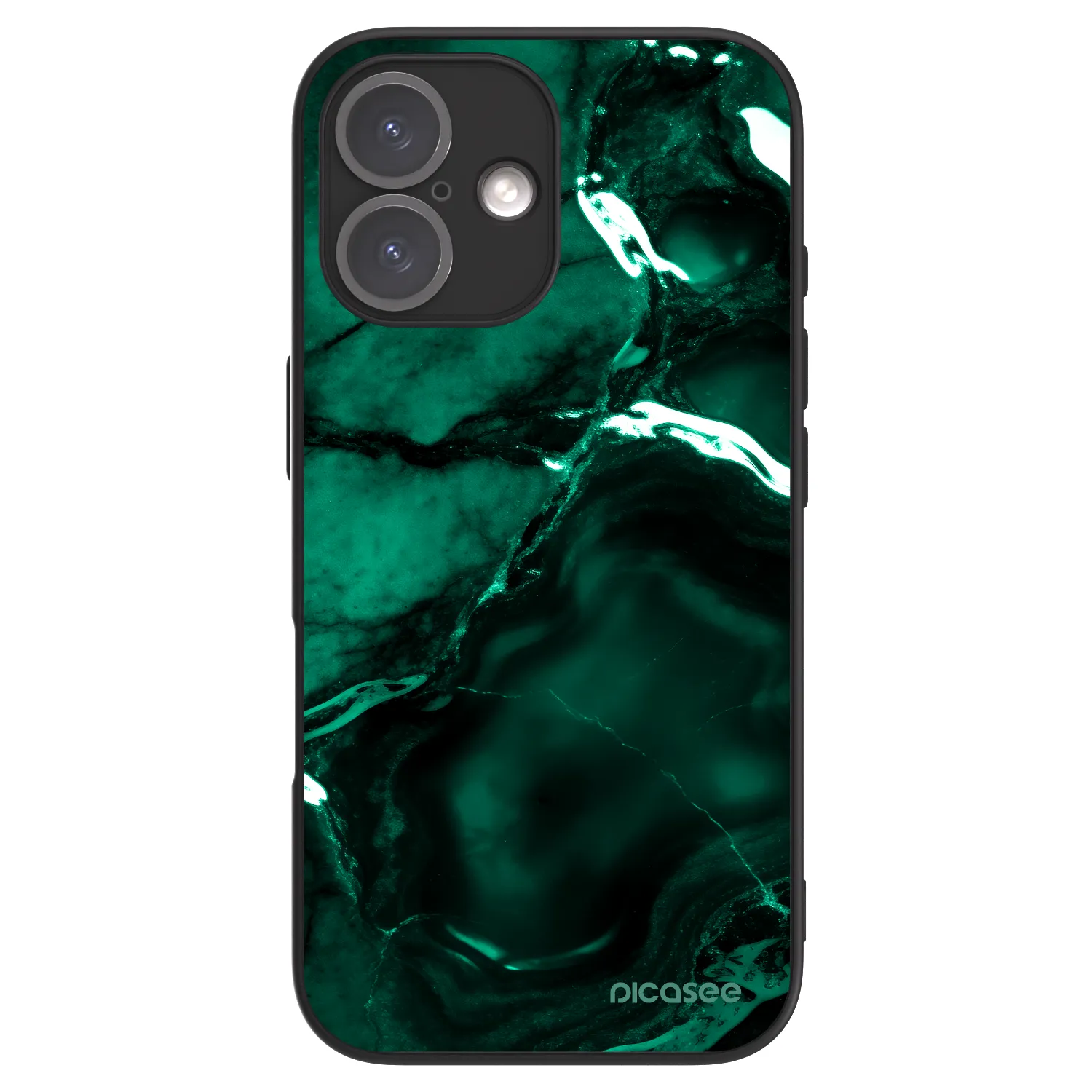 Picasee ULTIMATE CASE MagSafe za Apple iPhone 16 - Dark emerald