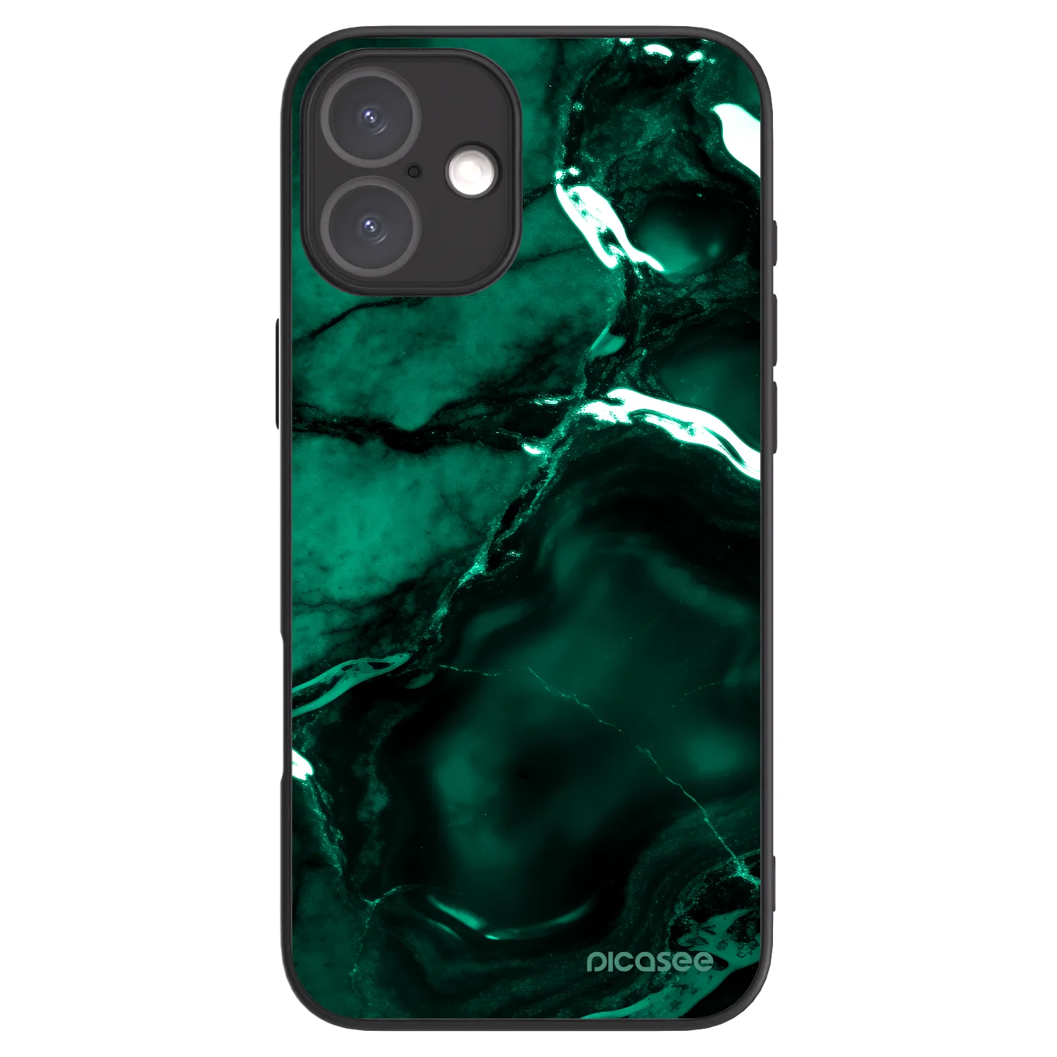 Picasee ULTIMATE CASE MagSafe za Apple iPhone 16 Plus - Dark emerald