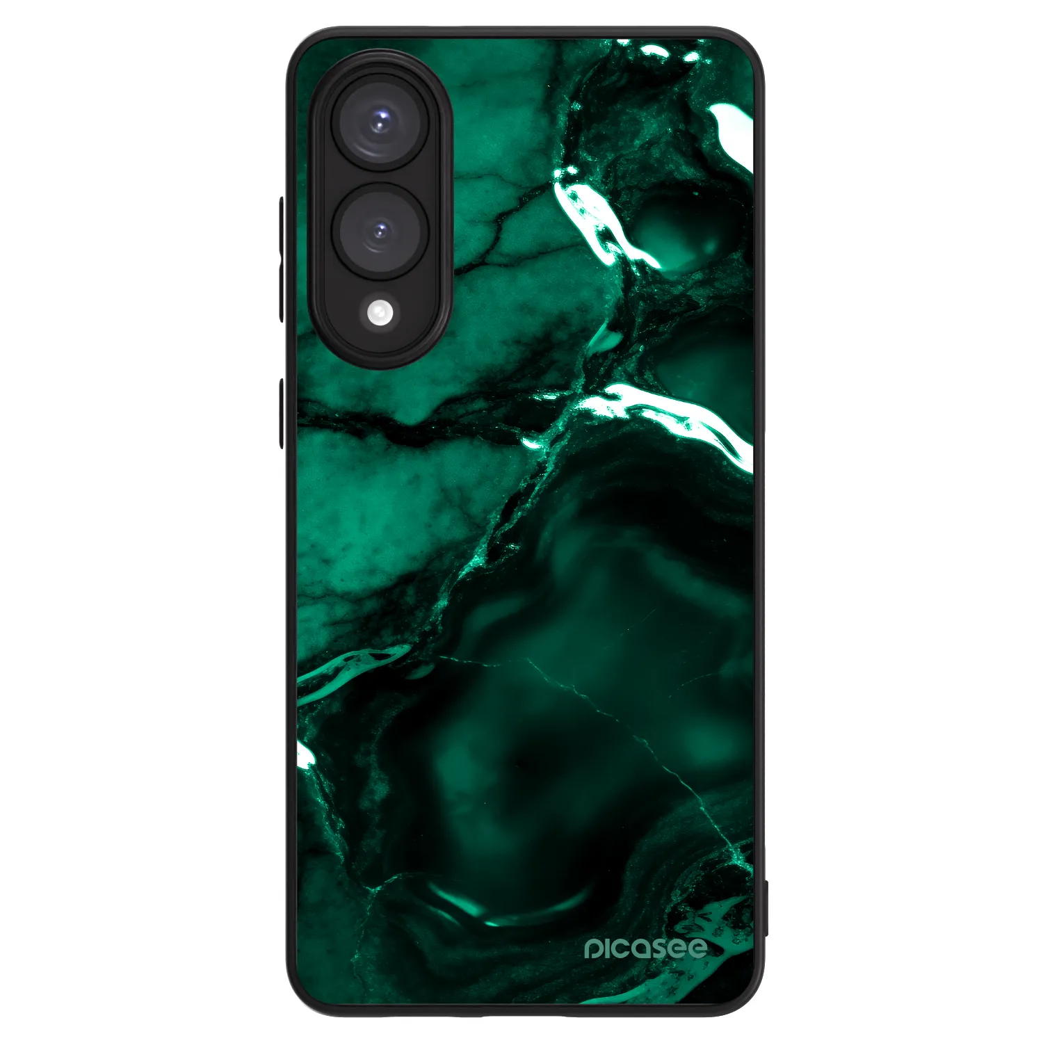 Picasee ULTIMATE CASE PowerShare za Samsung Galaxy S25 Edge 5G - Dark emerald