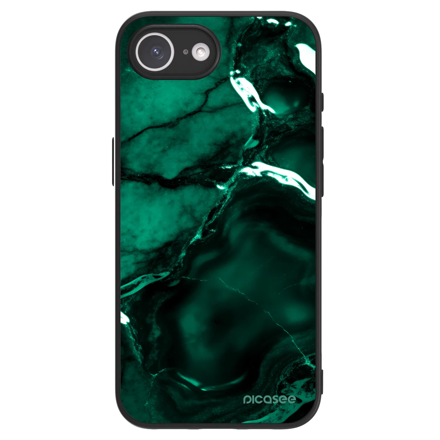 Picasee ULTIMATE CASE MagSafe za Apple iPhone 16e - Dark emerald