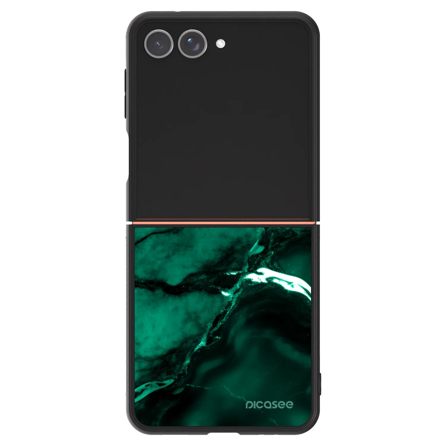 Picasee ULTIMATE CASE za Samsung Galaxy Z Flip7 5G - Dark emerald