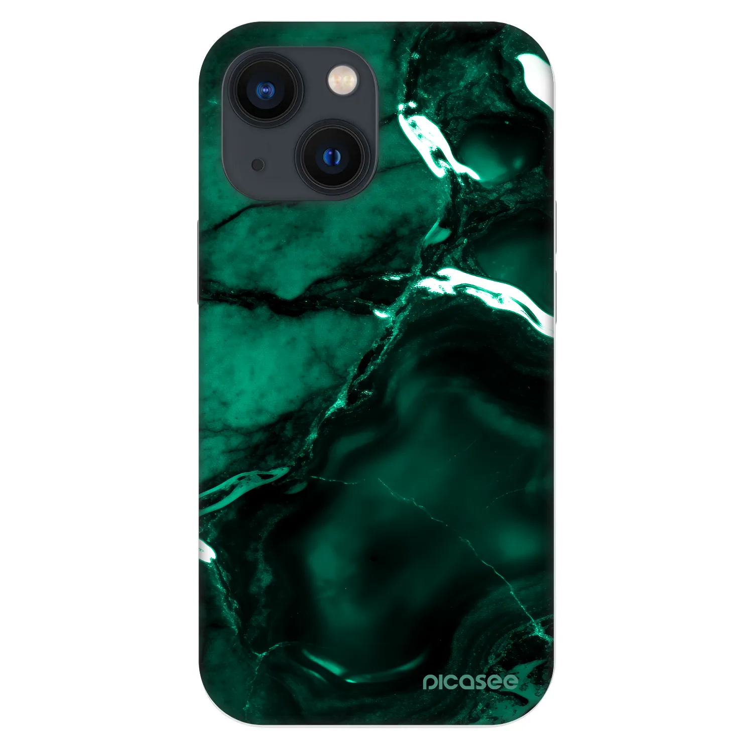 Picasee Fashion Case za Apple iPhone 13 mini - Dark emerald
