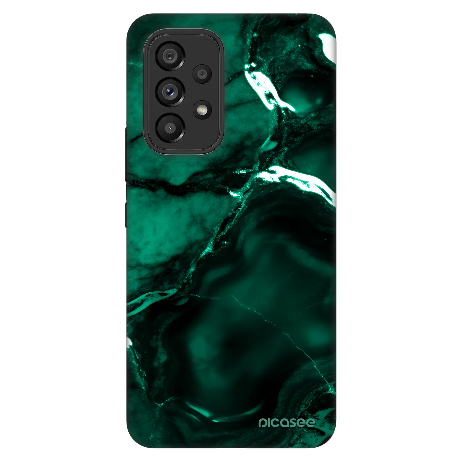 Picasee Fashion Case za Samsung Galaxy A53 5G A536 - Dark emerald