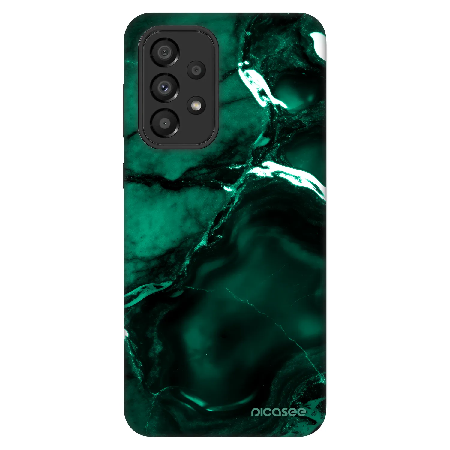 Picasee Fashion Case za Samsung Galaxy A33 5G A336 - Dark emerald