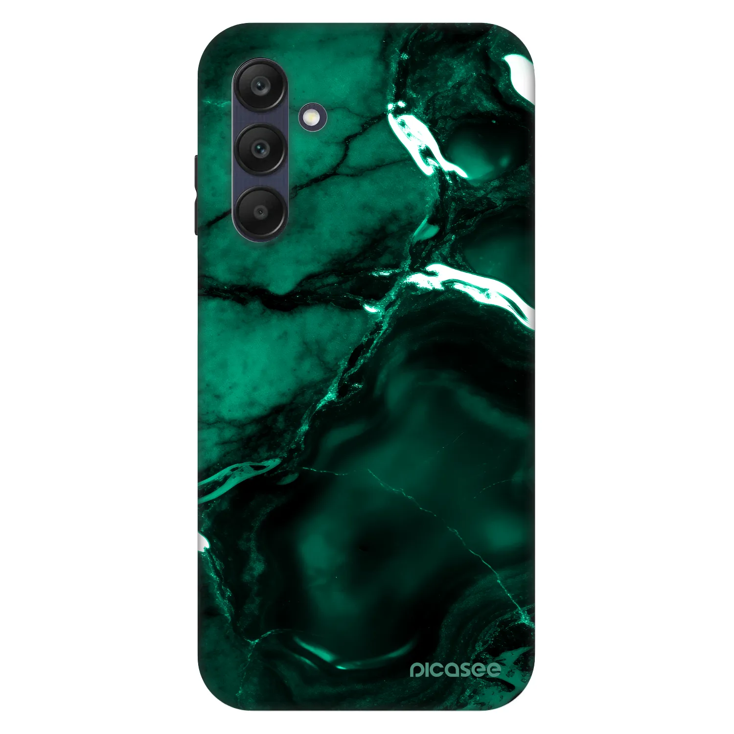 Picasee Fashion Case za Samsung Galaxy A25 A256B 5G - Dark emerald