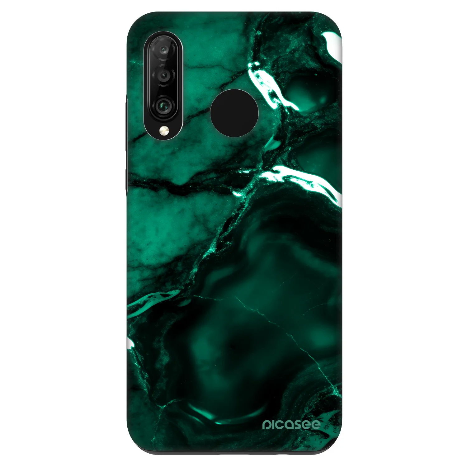 Picasee Fashion Case za Huawei P30 Lite - Dark emerald
