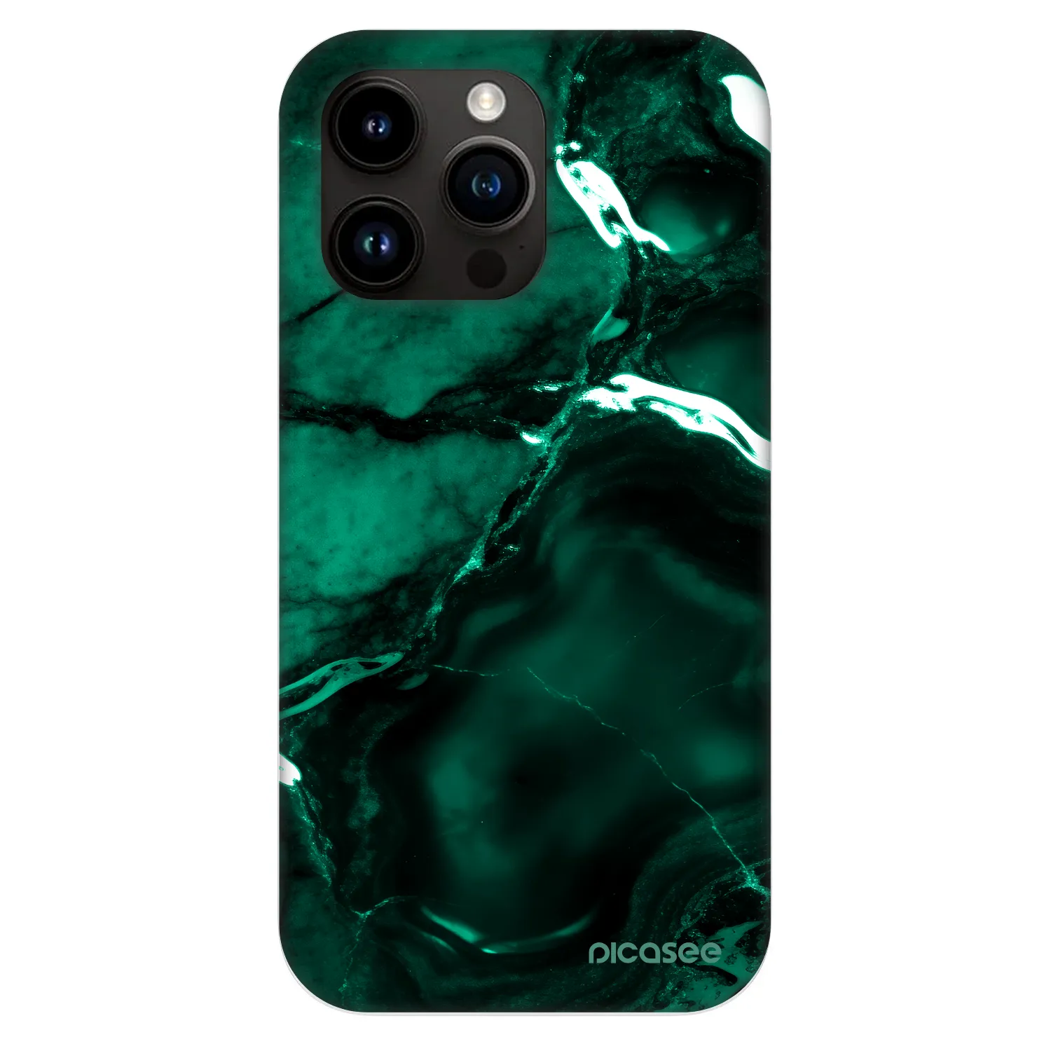 Picasee Fashion Case MagSafe za Apple iPhone 13 Pro - Dark emerald