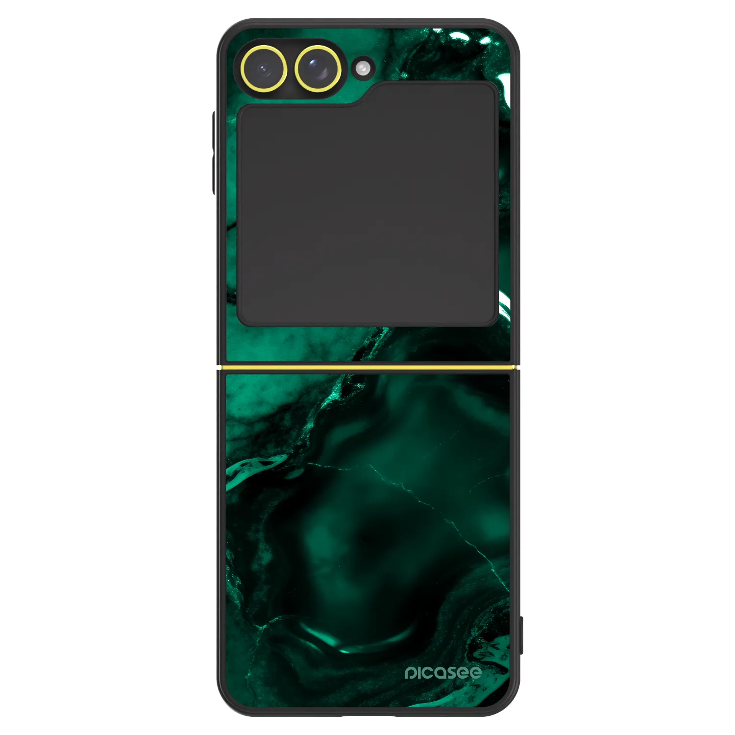 Picasee ULTIMATE CASE za Samsung Galaxy Z Flip7 FE 5G - Dark emerald