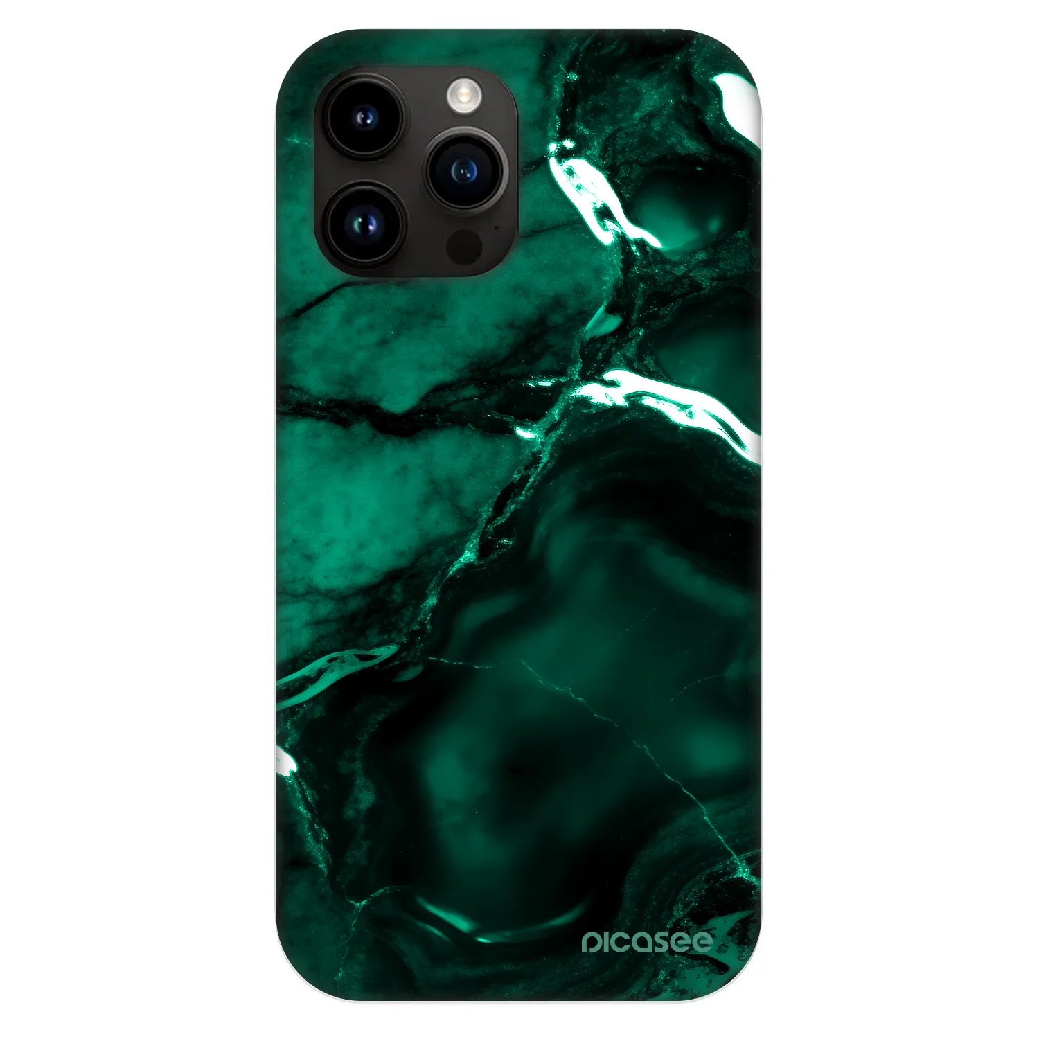 Picasee Fashion Case MagSafe za Apple iPhone 13 Pro Max - Dark emerald