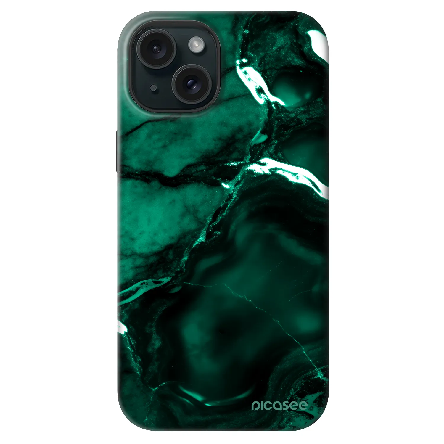 Picasee Fashion Case MagSafe za Apple iPhone 14 - Dark emerald