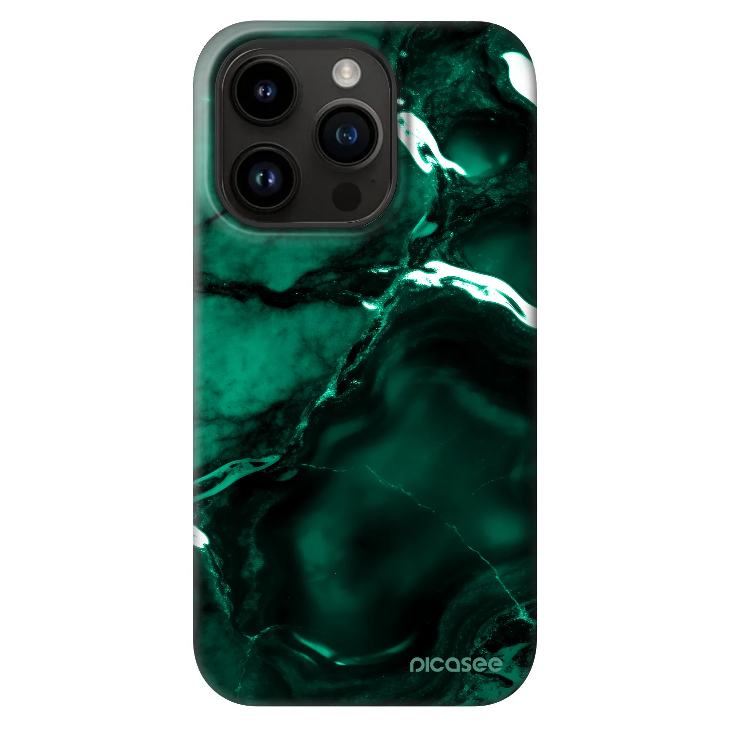 Picasee Fashion Case MagSafe za Apple iPhone 14 Pro - Dark emerald