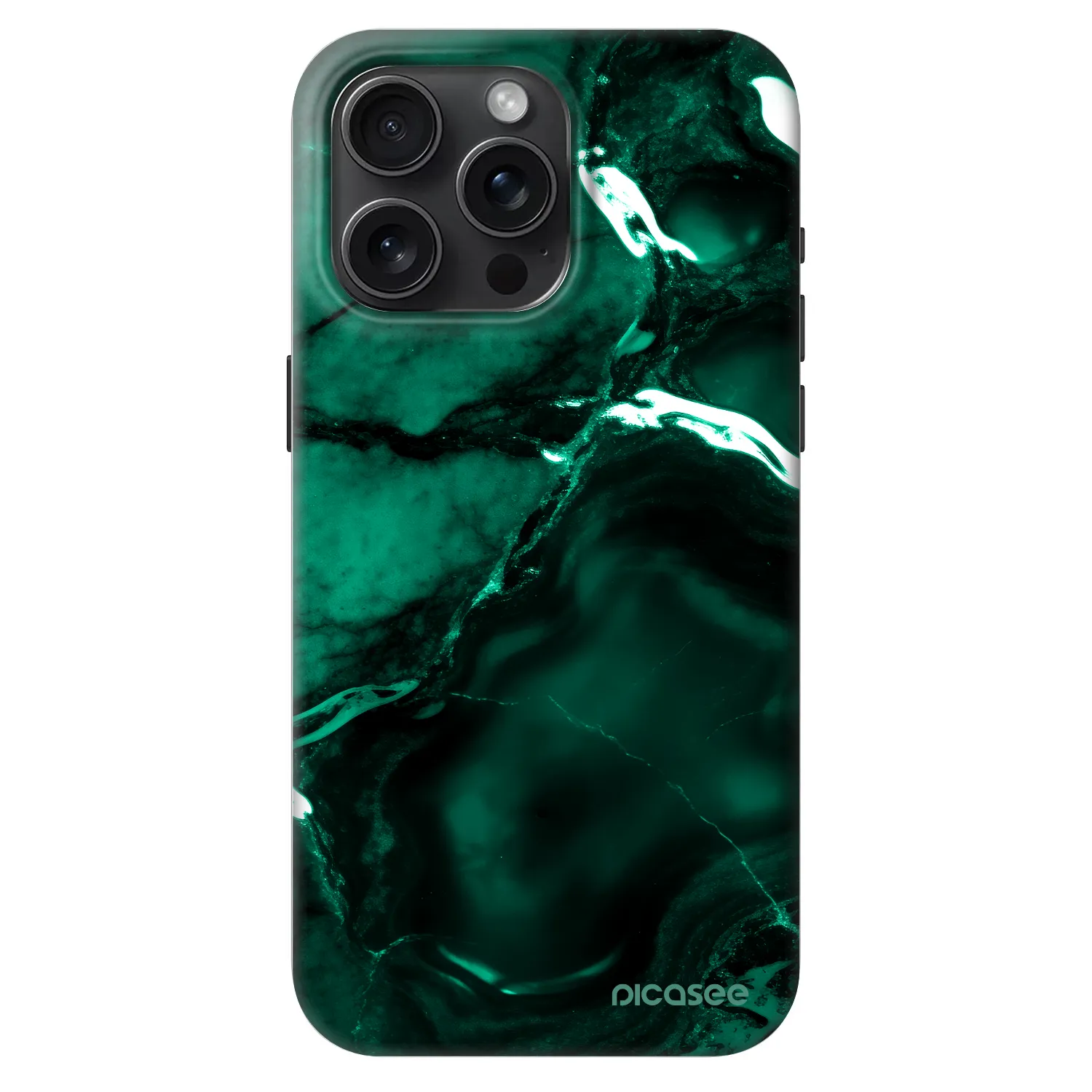 Picasee Fashion Case MagSafe za Apple iPhone 15 Pro Max - Dark emerald