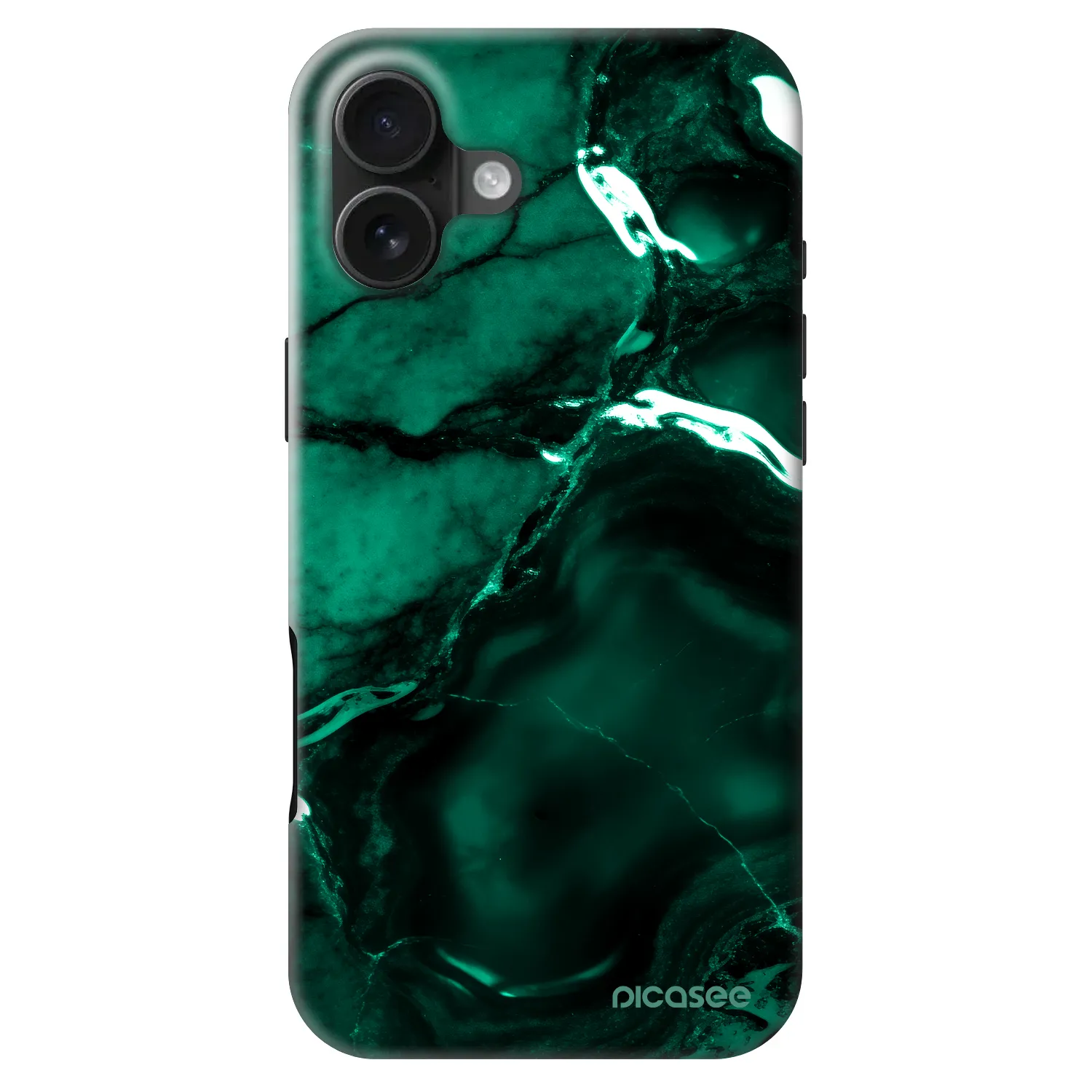 Picasee Fashion Case MagSafe za Apple iPhone 16 Plus - Dark emerald