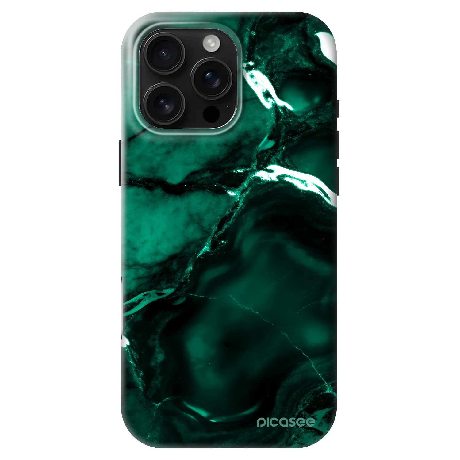 Picasee Fashion Case MagSafe za Apple iPhone 16 Pro Max - Dark emerald