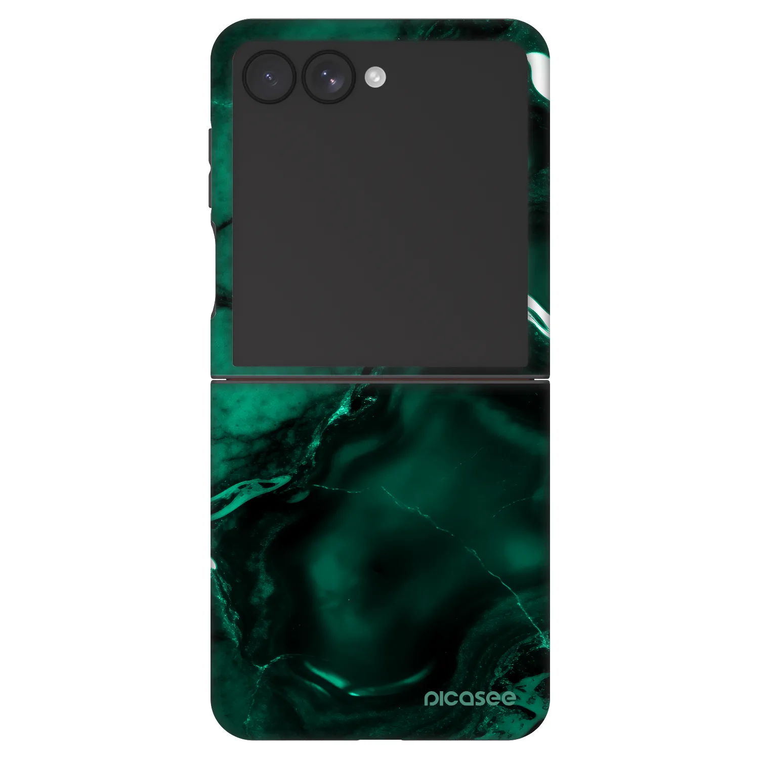 Picasee Fashion Case za Samsung Galaxy Z Flip7 5G - Dark emerald