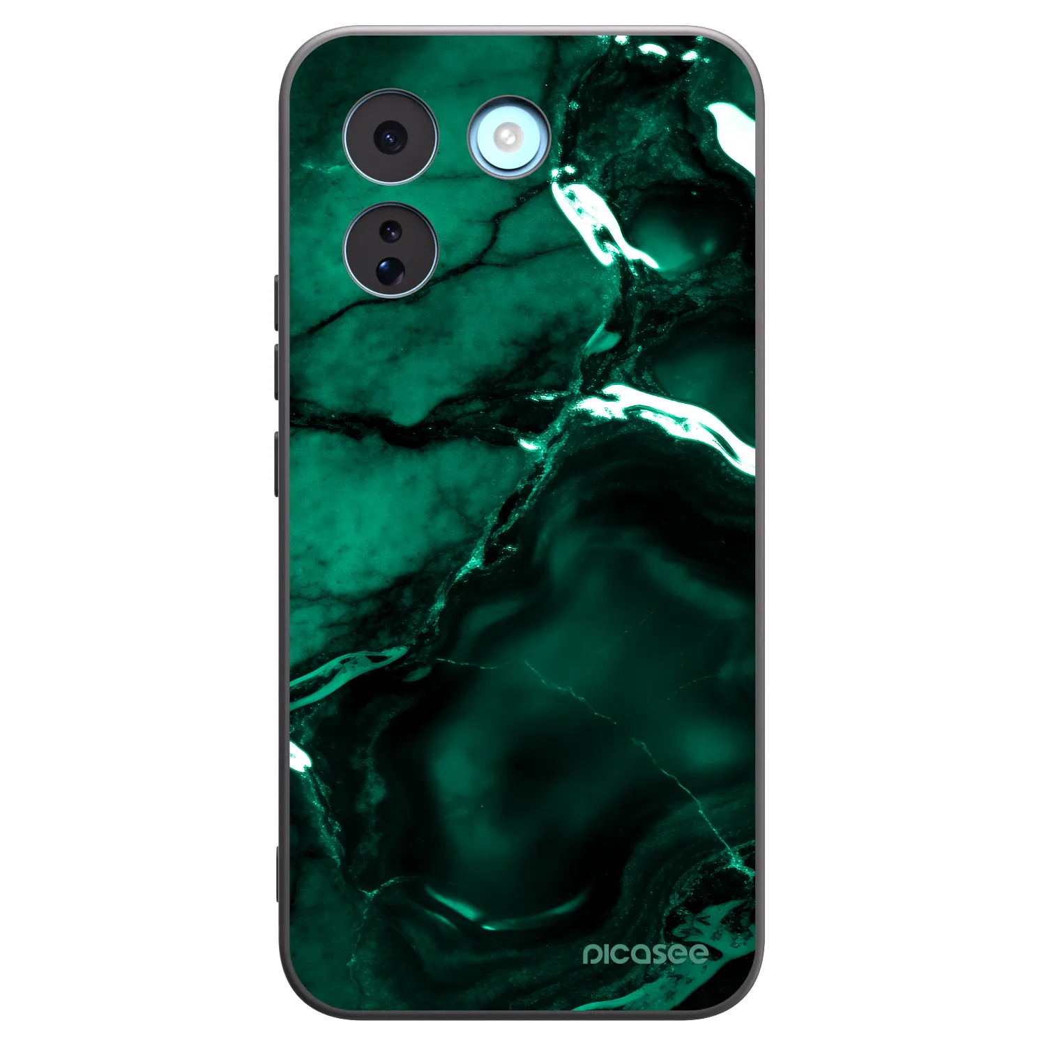 Picasee silikonski črni ovitek za Xiaomi Redmi Note 17 Pro MAX 5G - Dark emerald