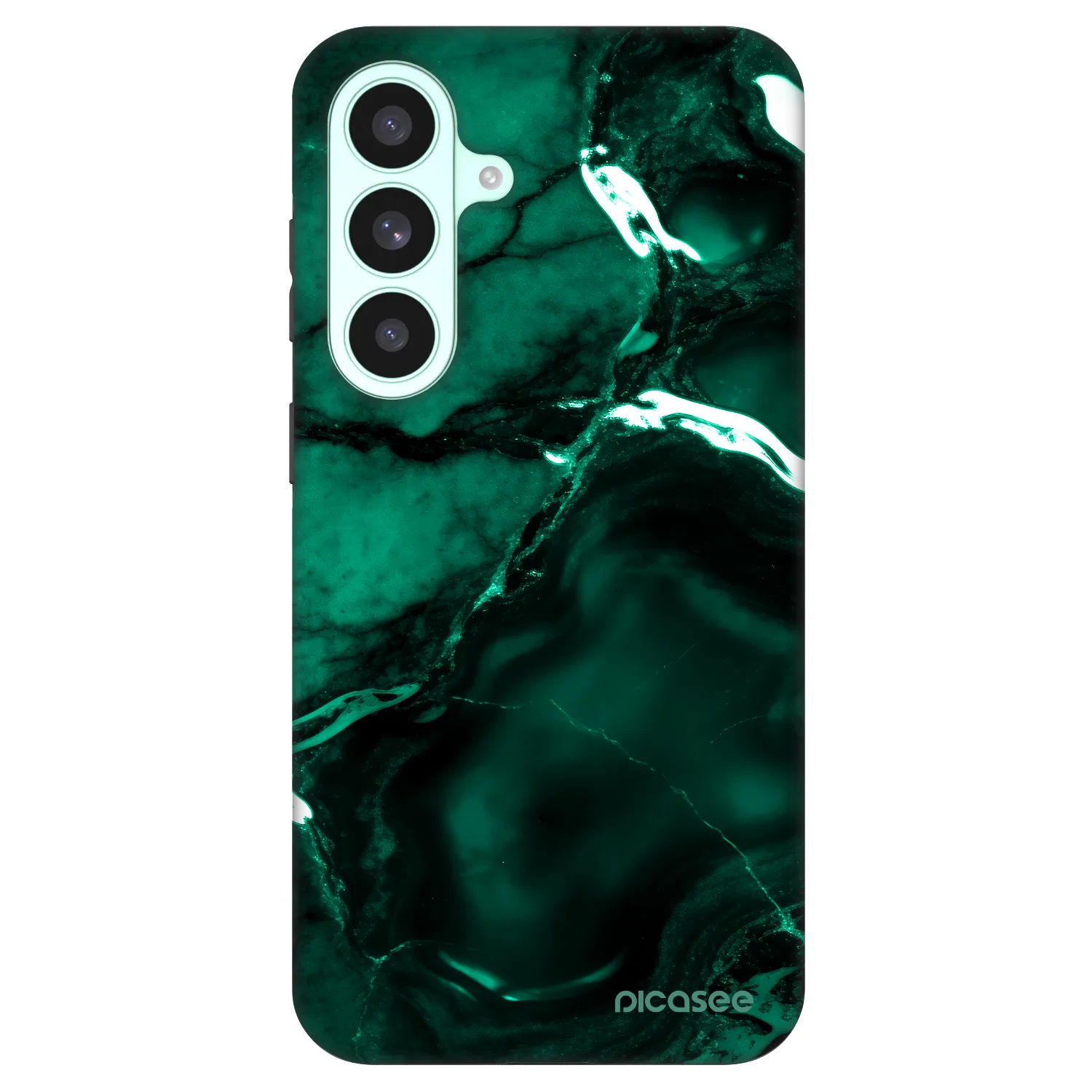 Picasee Fashion Case PowerShare pro Samsung Galaxy S26 FE - Dark emerald