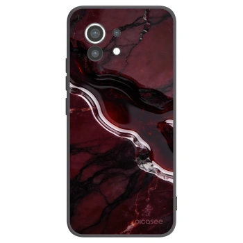 Picasee silikonski črni ovitek za Xiaomi Mi 11 - Cherry stone