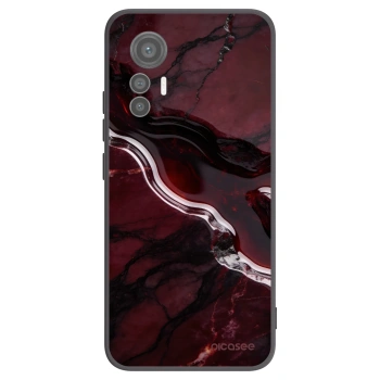 Picasee silikonski črni ovitek za Xiaomi 12 Lite - Cherry stone
