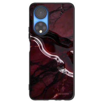 Picasee silikonski črni ovitek za Honor X7 - Cherry stone