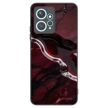Picasee silikonski črni ovitek za Xiaomi Redmi Note 12 4G - Cherry stone
