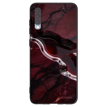 Picasee silikonski črni ovitek za Samsung Galaxy A70 A705F - Cherry stone