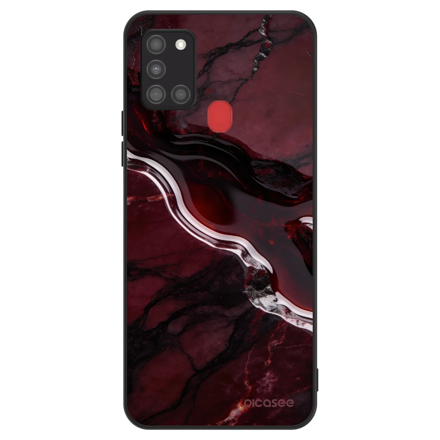 Picasee ULTIMATE CASE za Samsung Galaxy A21s - Cherry stone