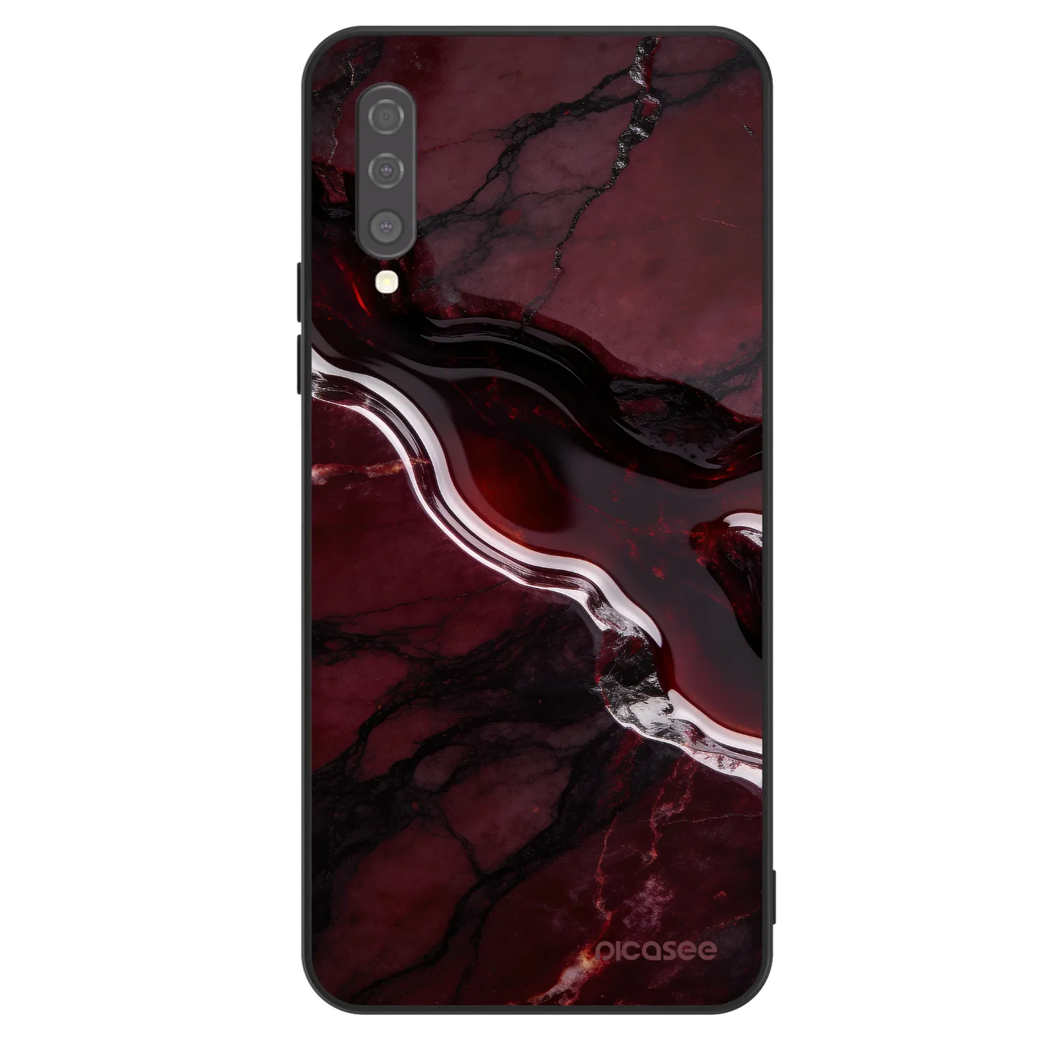 Picasee ULTIMATE CASE za Samsung Galaxy A50 A505F - Cherry stone
