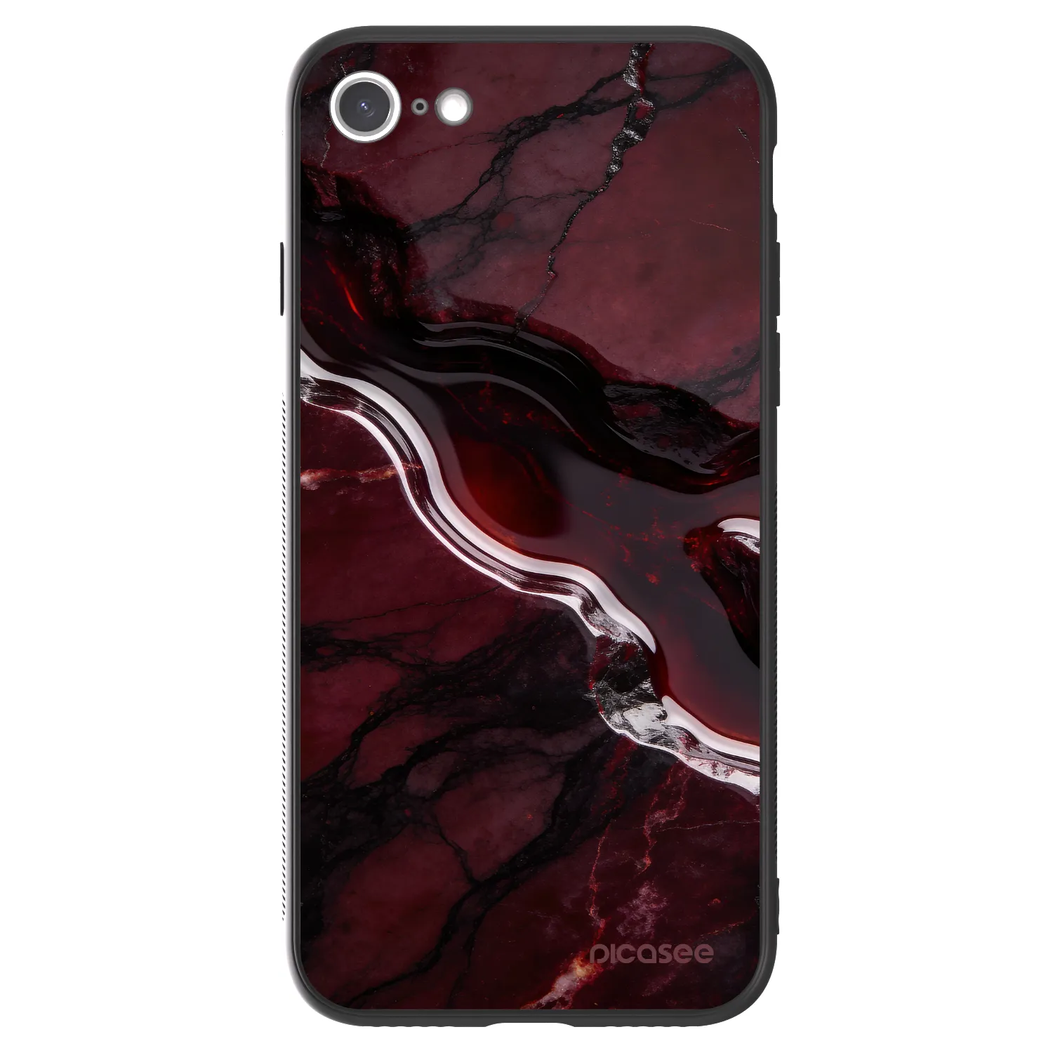 Picasee ULTIMATE CASE za Apple iPhone SE 2022 - Cherry stone