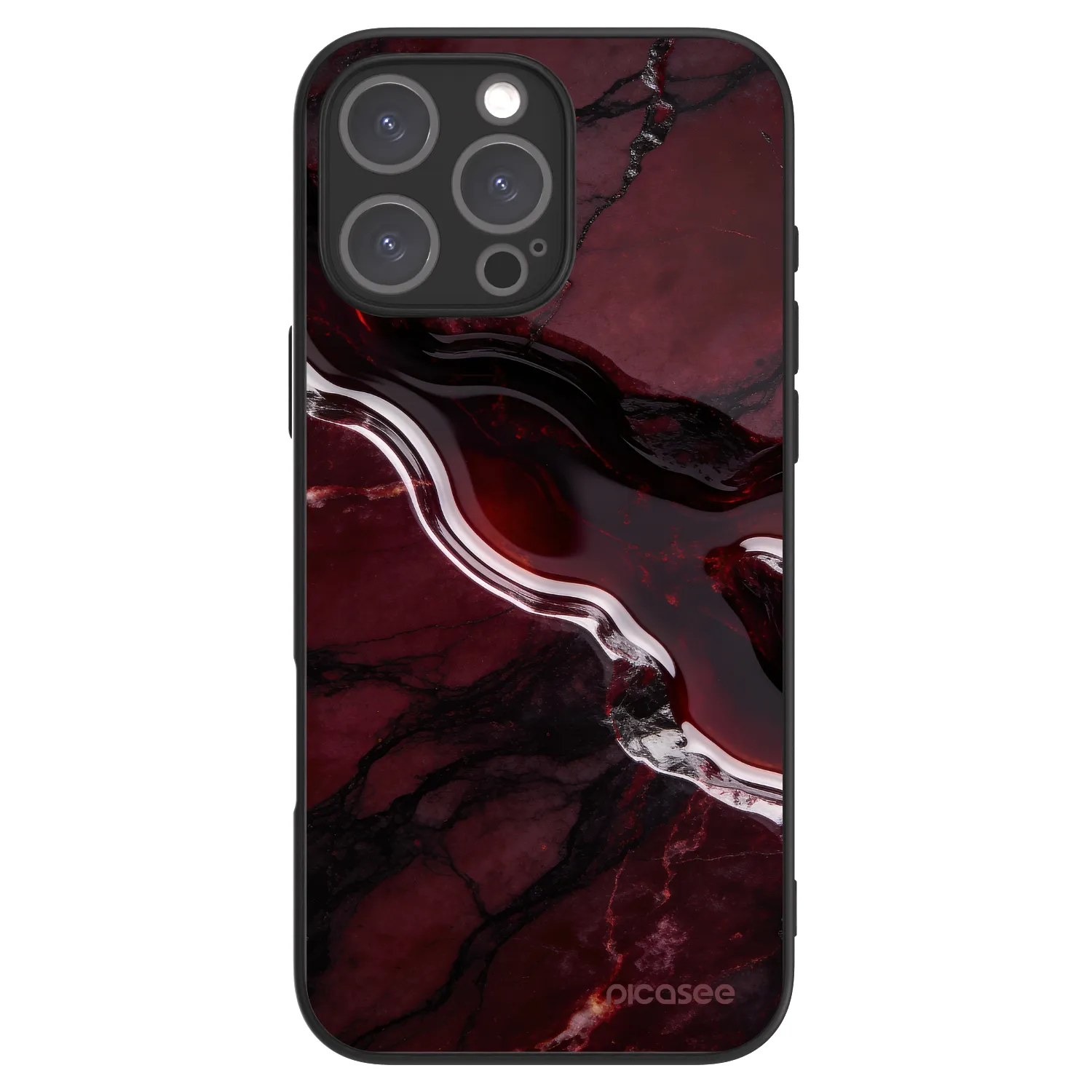 Picasee ULTIMATE CASE MagSafe za Apple iPhone 16 Pro Max - Cherry stone