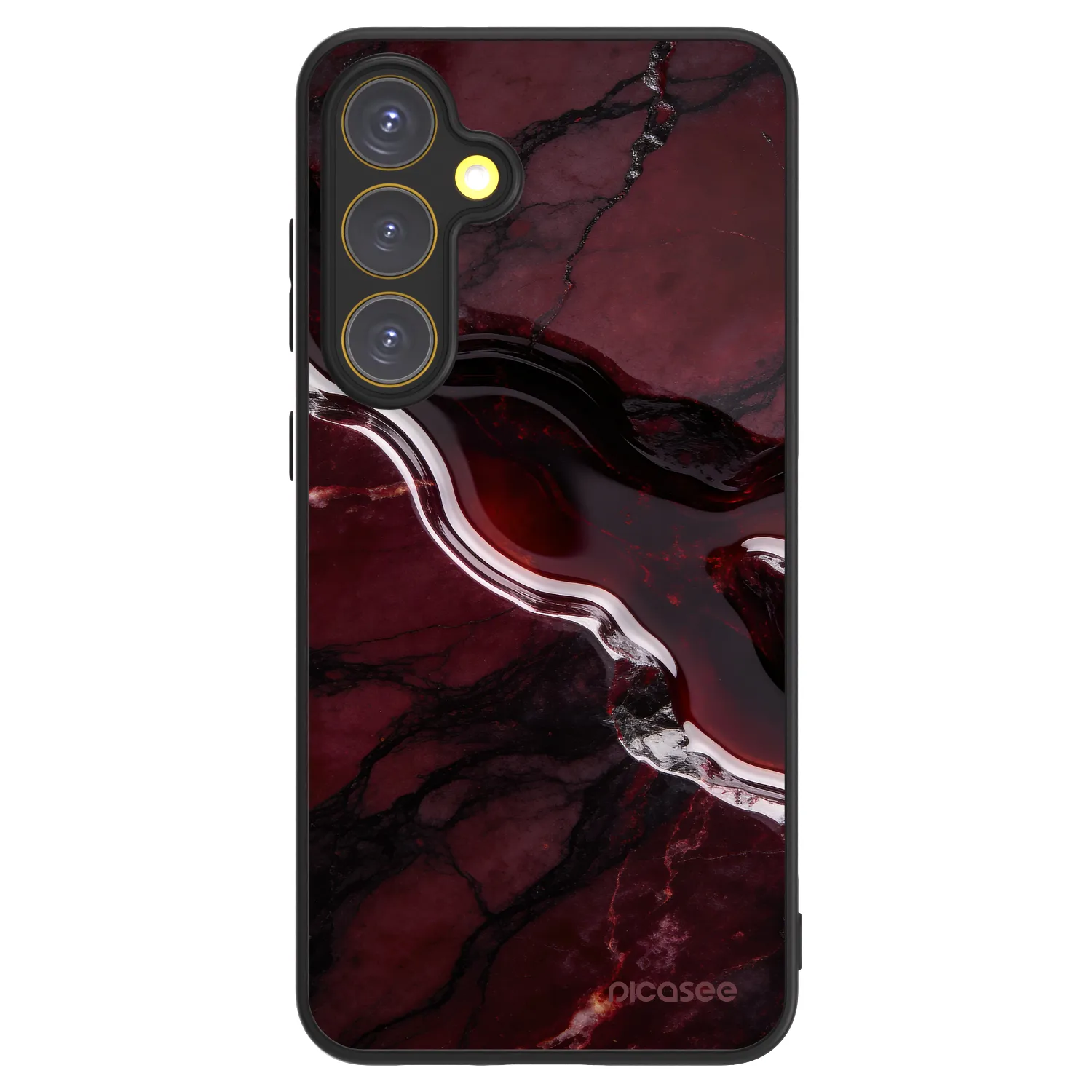 Picasee ULTIMATE CASE za Samsung Galaxy S24 FE S721B - Cherry stone