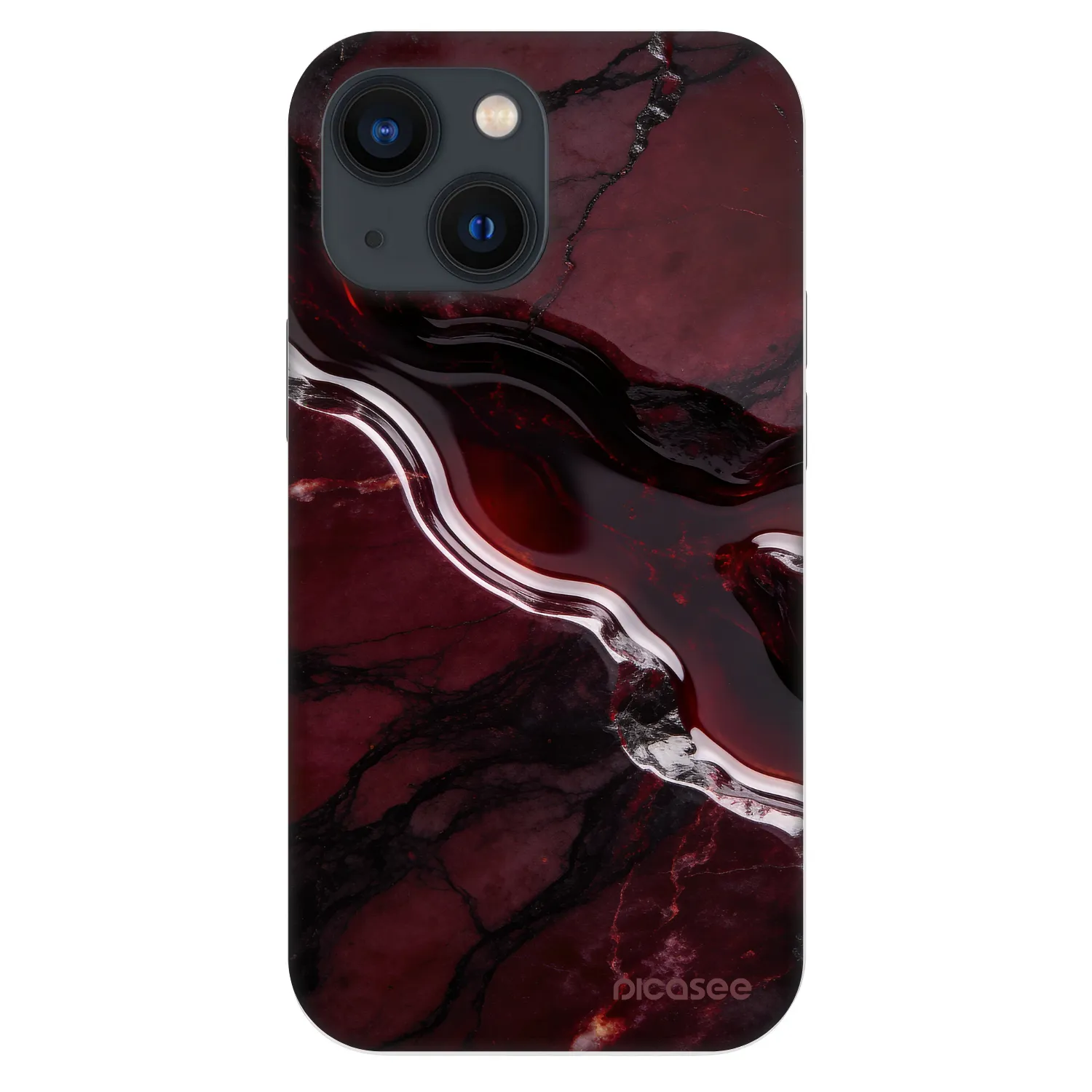 Picasee Fashion Case za Apple iPhone 13 mini - Cherry stone