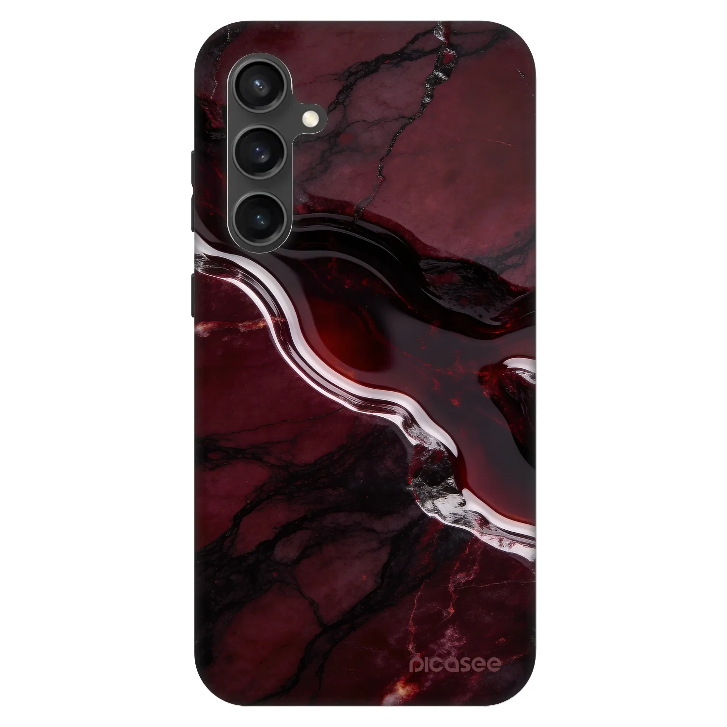 Picasee Fashion Case za Samsung Galaxy S23 FE S711B - Cherry stone