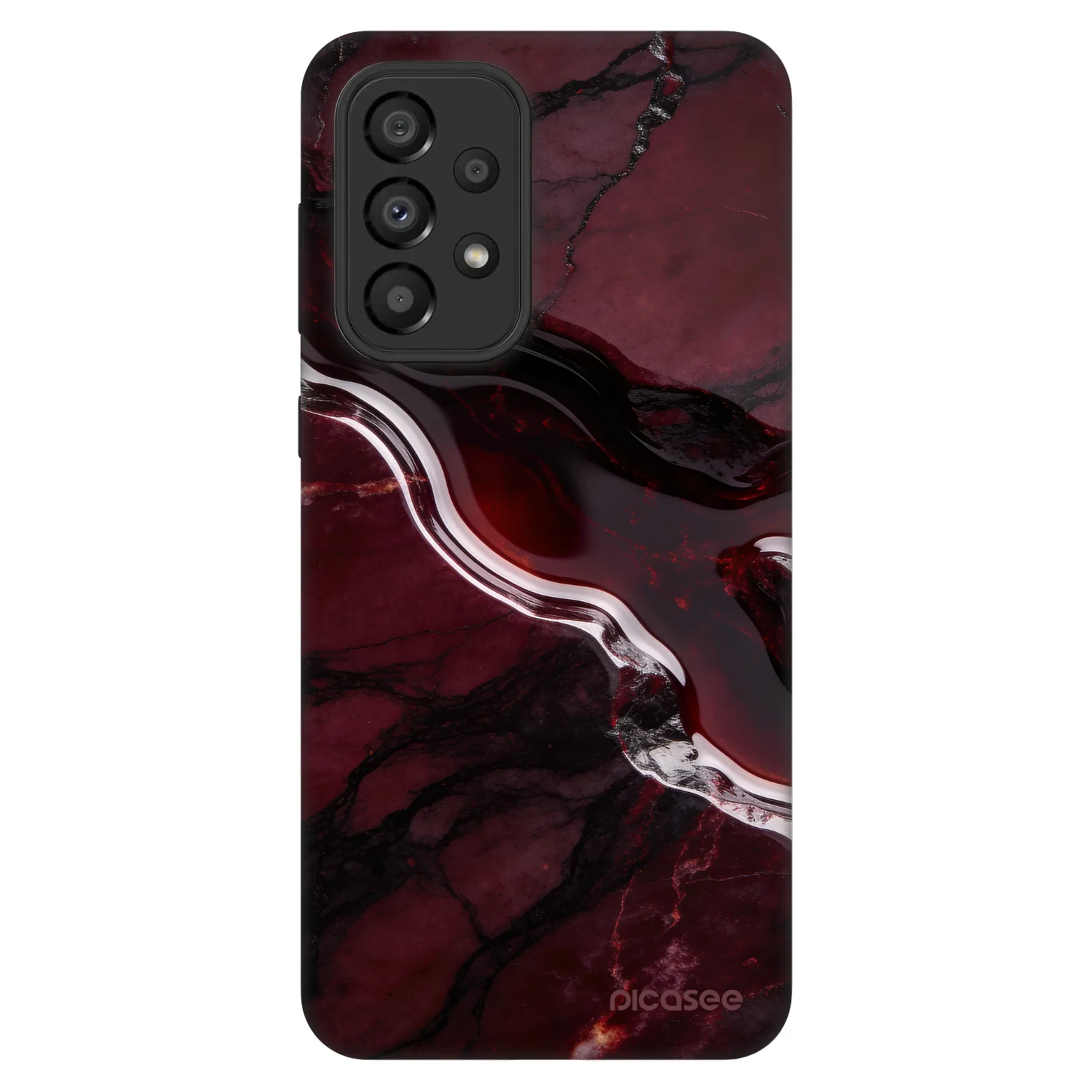 Picasee Fashion Case za Samsung Galaxy A33 5G A336 - Cherry stone