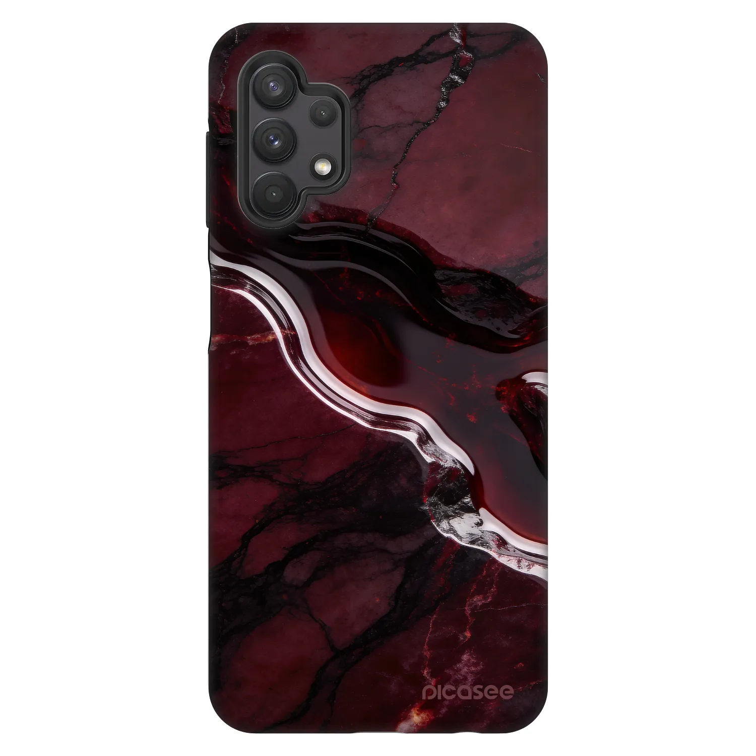 Picasee Fashion Case za Samsung Galaxy A32 5G A326B - Cherry stone