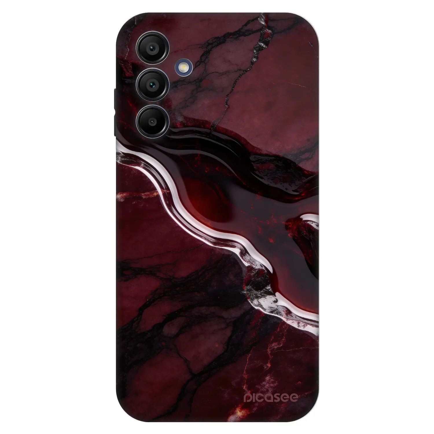 Picasee Fashion Case za Samsung Galaxy A15 A156B 5G - Cherry stone
