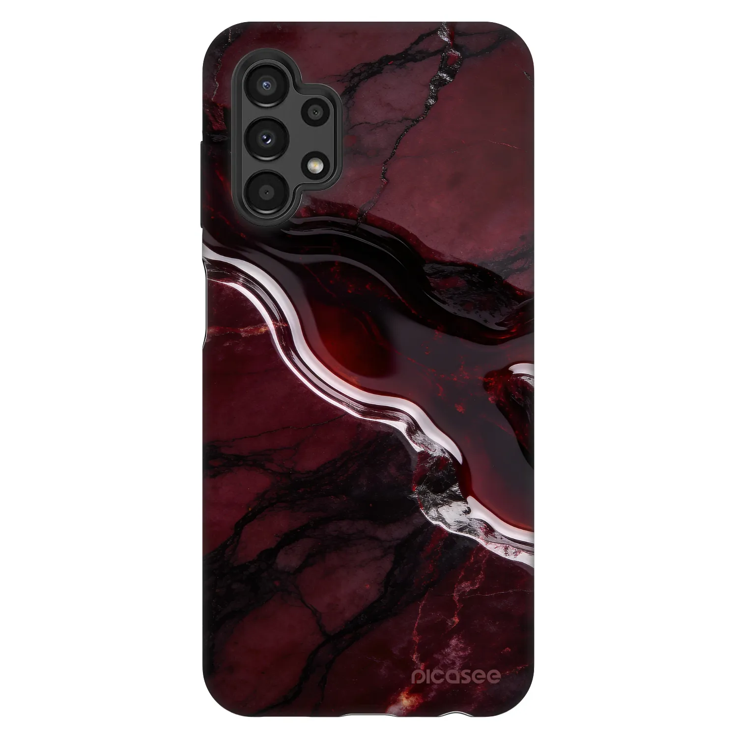 Picasee Fashion Case za Samsung Galaxy A13 4G A135 - Cherry stone