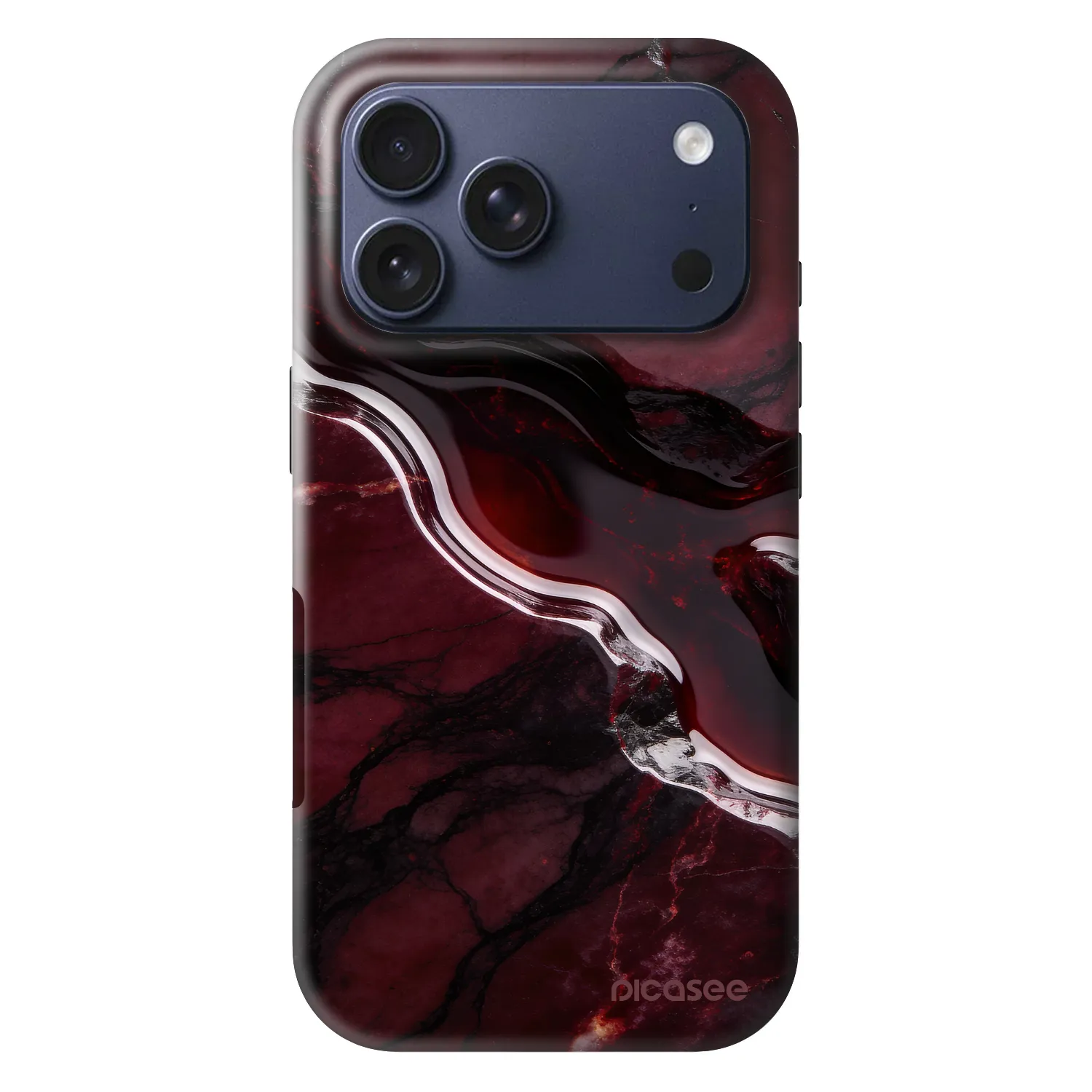 Picasee Fashion Case MagSafe za Apple iPhone 17 Pro - Cherry stone