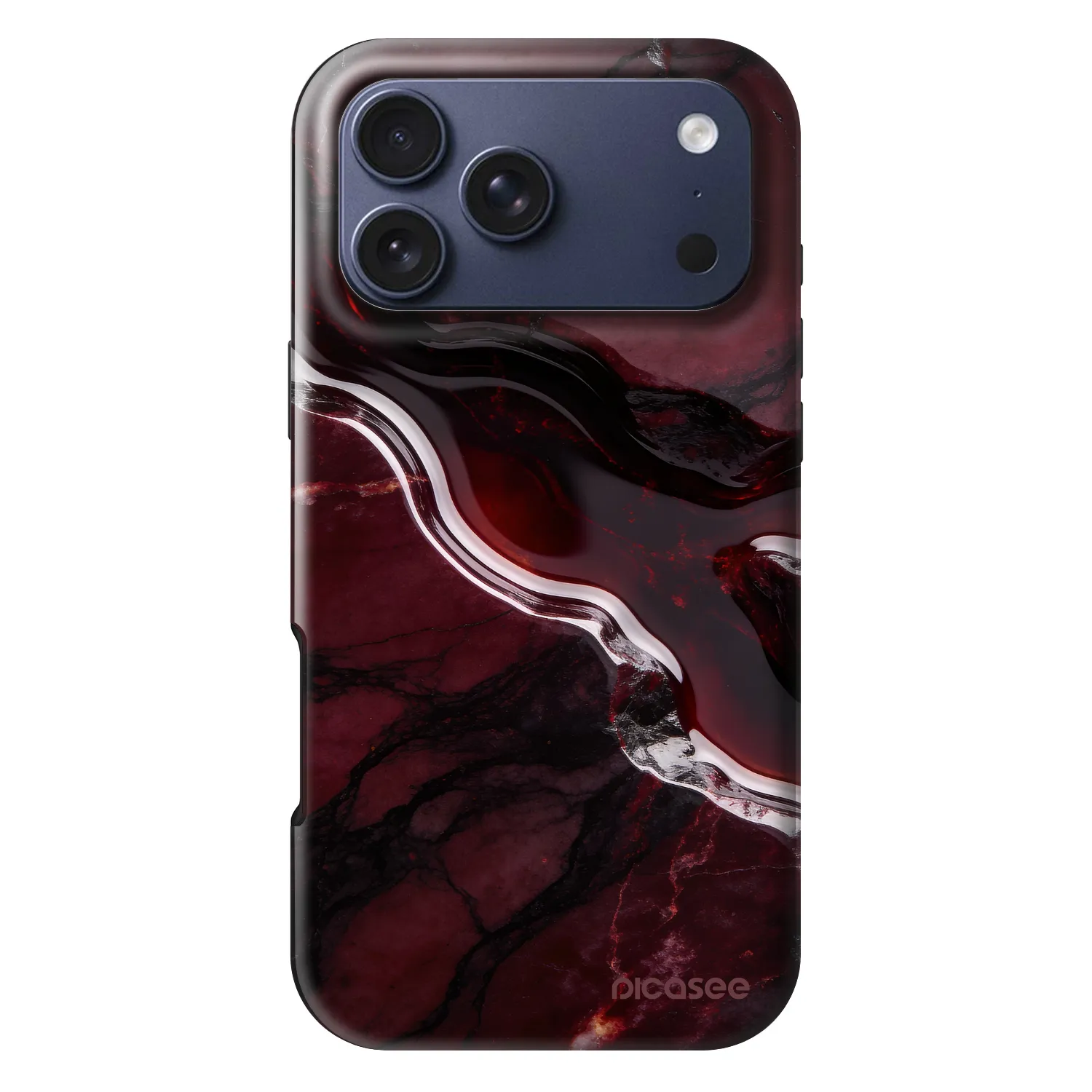 Picasee Fashion Case MagSafe za Apple iPhone 17 Pro Max - Cherry stone