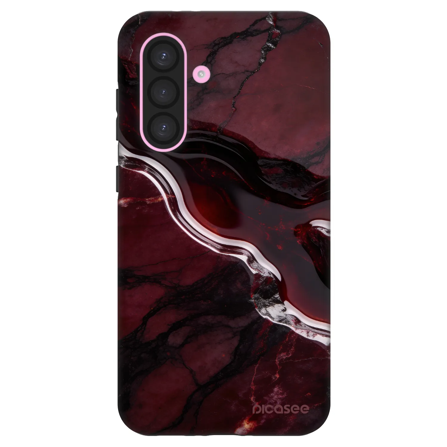 Picasee Fashion Case za Samsung Galaxy A56 5G A566B - Cherry stone