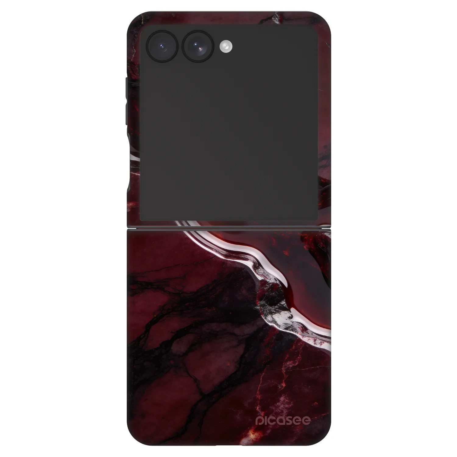 Picasee Fashion Case za Samsung Galaxy Z Flip7 5G - Cherry stone