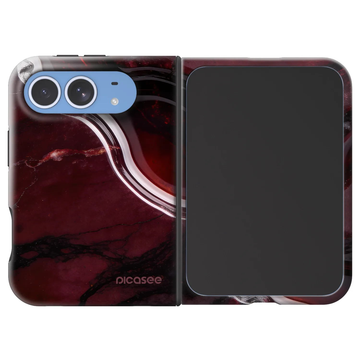 Picasee Fashion Case MagSafe za Apple iPhone Duo - Cherry stone