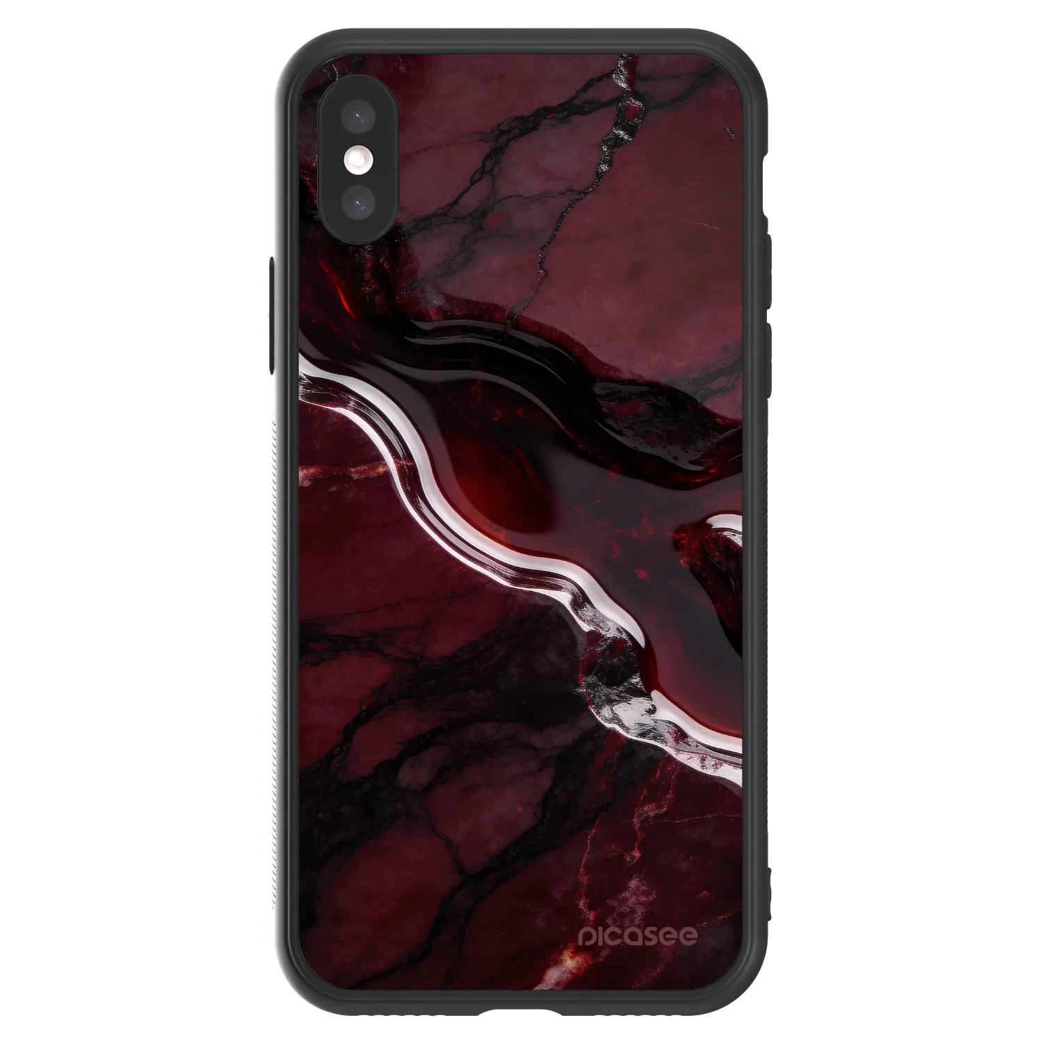 Picasee ULTIMATE CASE za Apple iPhone X/XS - Cherry stone