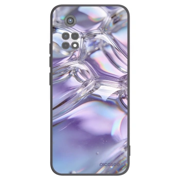 Picasee silikonski črni ovitek za Xiaomi Redmi Note 11S 5G - Iridescent bubbles