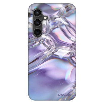 Ovitek za Samsung Galaxy S24 FE S721B - Iridescent bubbles