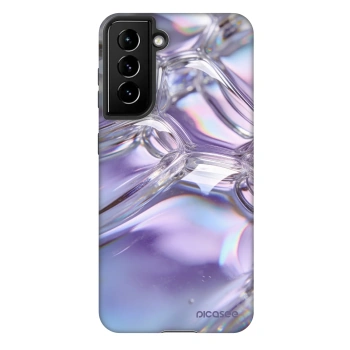 Ovitek za Samsung Galaxy S21 5G G991B - Iridescent bubbles