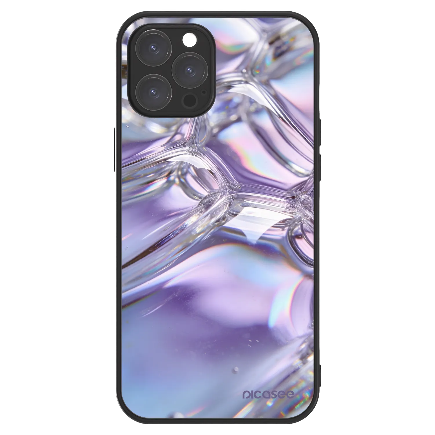 Picasee ULTIMATE CASE za Apple iPhone 12 Pro Max - Iridescent bubbles