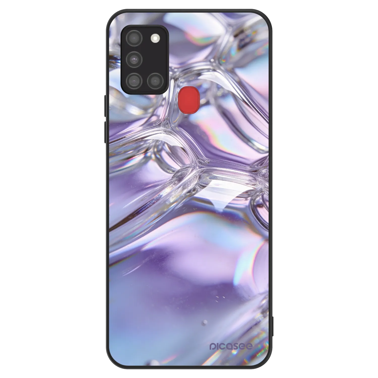 Picasee ULTIMATE CASE za Samsung Galaxy A21s - Iridescent bubbles