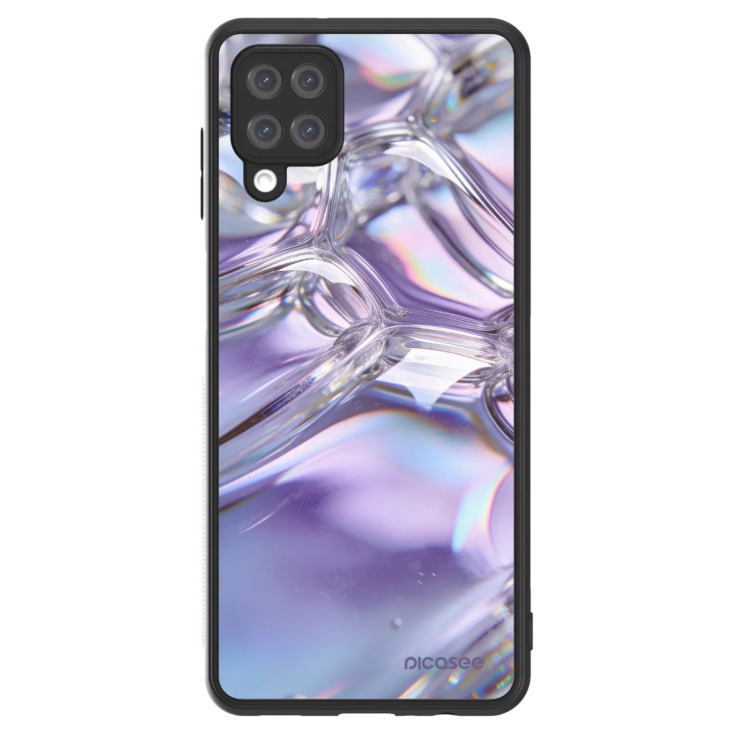 Picasee ULTIMATE CASE za Samsung Galaxy A12 A125F - Iridescent bubbles